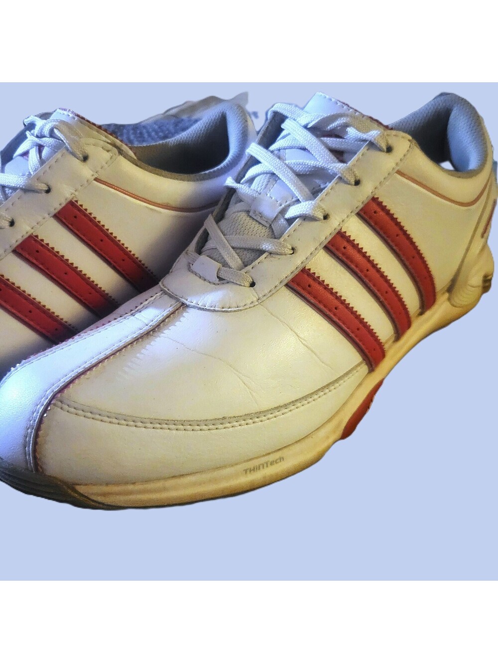 Adidas Traxion Lite / Formotion Women's White/Berry Golf Shoes - Size 9.5